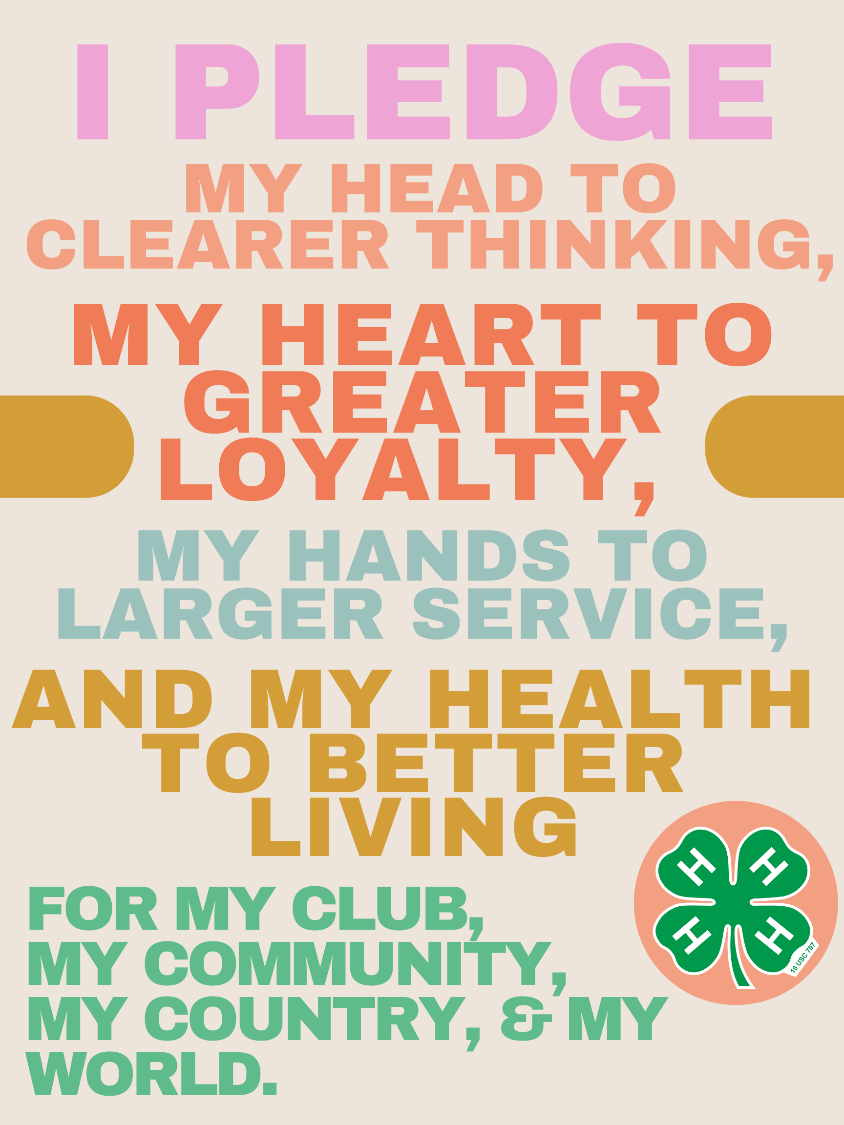 4-H Pledge